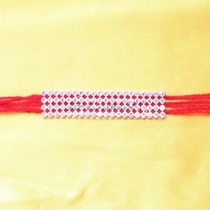 Silver Thread Rakhi