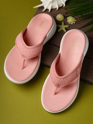 Red Tape Casual Thongs for Women | Refined Round-Toe Shape with a Relaxing Slip-On Support