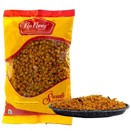 Varagu Kara Boondhi | Kodo Millet Kara Boondhi | 175 g Pack (Weight - 175g) by NaNee's Foods