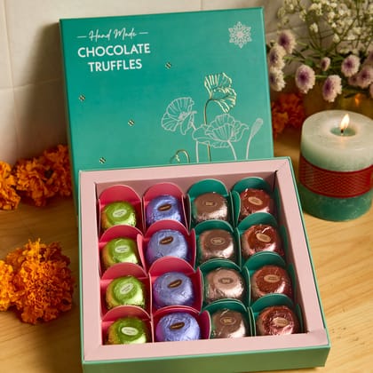 Chocolate Truffle Gift Box 16pc << Valentines Day Special >>