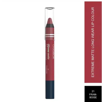 Chambor Extreme Matte Long Wear Lip Colour Make up 21 Framboise-Chambor Extreme Matte Long Wear Lip Colour Make up 21 Framboise