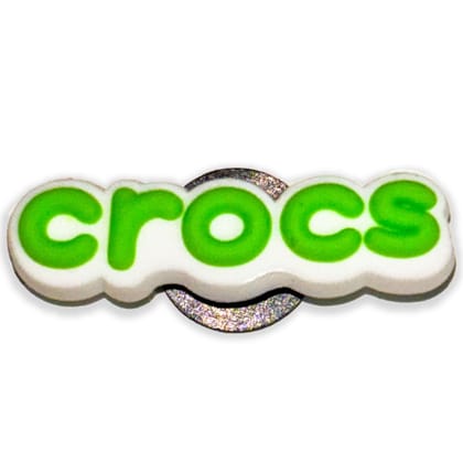 Cro*cks Logo In Green Color Shoe Charm