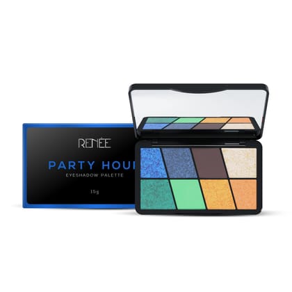 RENEE Party Hour Eyeshadow Palette, 16gm