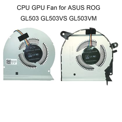 Laptop CPU Fan for ASUS GL503 GL503VS GL503VS GL503V GL503VM 13NB0G50T03011 DFS2013126R0T FK07 DC12V 1A