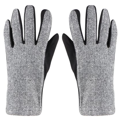 Winter Gloves For Men - Black