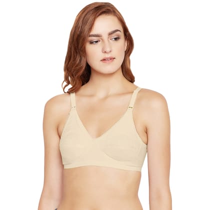 Bodycare Women Cotton Full Coverage Non Padded Regular Bra 5539-Skin