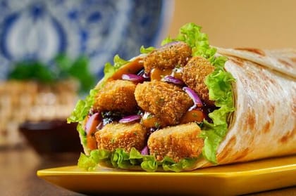 Buldak Chicken Strips Korean Wrap (Spicy).