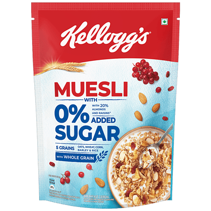 MUESLI 0% SUGAR ADDED 500GRM