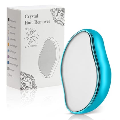 Denzcart Crystal Hair Eraser for Women & Men - Nano Hair Remover for Arms, Legs, Back & Reusable Safe Crystal Hair Eraser for Physical Hair Removal(multicolor)  by Ruhi Fashion India