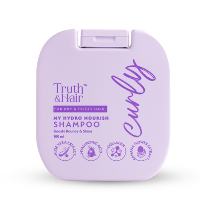 Truth & Hair - Curly Hair Hydro Nourish Shampoo - 180ML