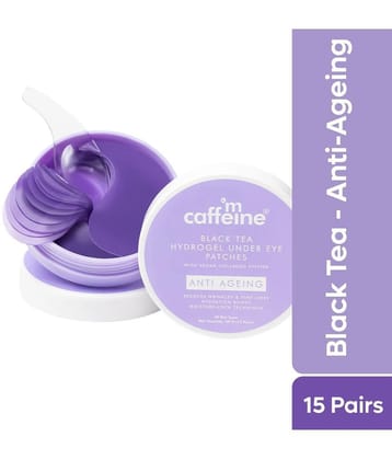 mCaffeine Black Tea Under Eye Patches 30 Patches (Pack of 1)