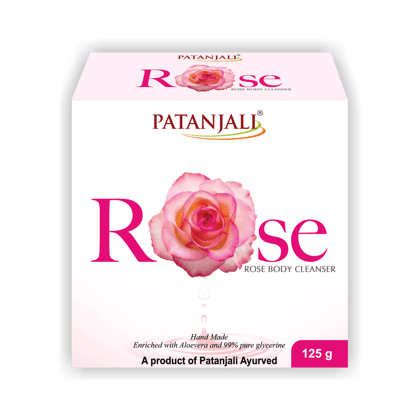 ROSE BODY CLEANSER 125 GM ( 48 PC)