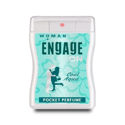 Engage On Cool Aqua Pocket Perfume, 18 ml Pack