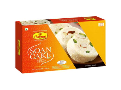 Haldiram's Soan Cake (Premium Pack) Packed Sweets - 400 Gm