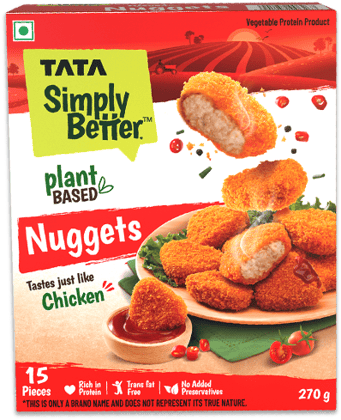 Tata Simply Better Plant-Based Nuggets 270g