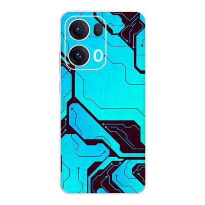 Oppo Reno 13 Pro (5G) Skins & Wraps-Blue Board