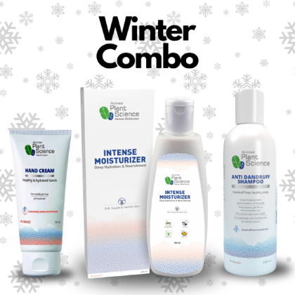 Intense Moisturizer (200ml) Anti Dandruff Shampoo (200ml) & Hand Cream (50ml) Winter Combo