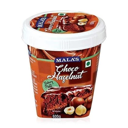 Malas CHOCO HAZELNUT PASTE 600GM