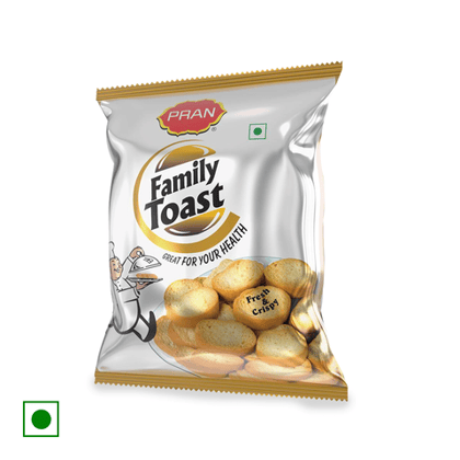 Pran Toast - Family, 250 gm Pack