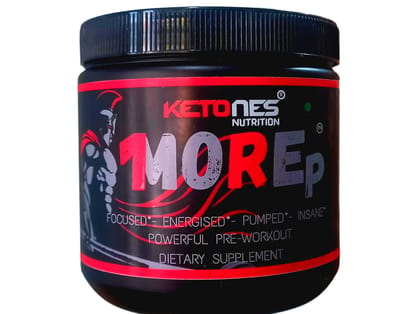 Ketones Nutrition 1Morep Pre Workout | 40 Servings | Lemon