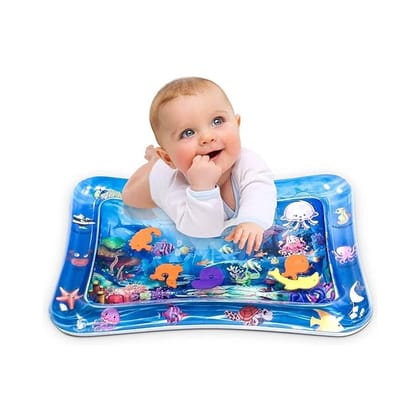 Spot Hunt Baby Slapped Pad Kids Water Play Mat Toys Inflatable Tummy Time Leakproof Water Mat Non Toxic Water Play Mat Toys for Boys Girls Infant Toy Fun Activity Crawling Floor Bed for Toddlers 