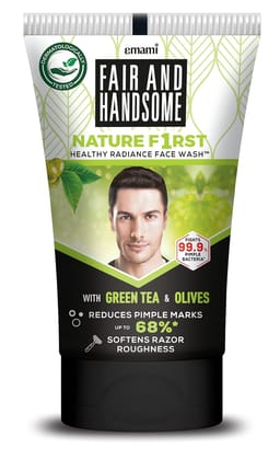 Fair And Handsome Nature First Healthy Radiance Face Wash 100g