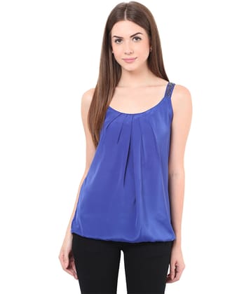 PORSORTE Hand worked Top-S / BLUE