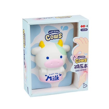 Cute 3D Big Squishy Notebook - Mouse-Cow