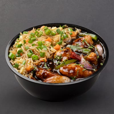 Black Pepper Chicken Bowl