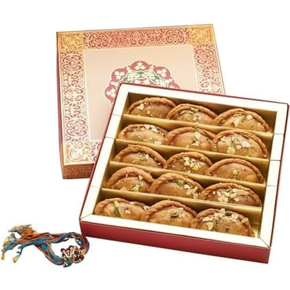 Ghasitarams Gujiya Sweet Box, 400 gm