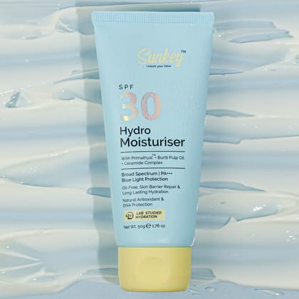 Hydro Moisturiser – SPF 30 With Primalhyal, Ceramide Complex & Buriti Pulp Oil