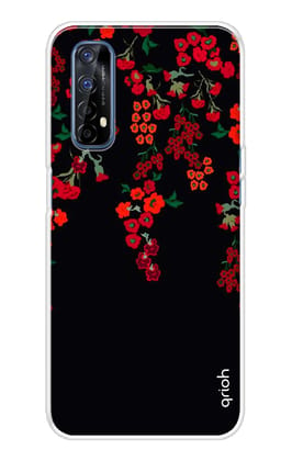 Floral Deco Soft Cover For Realme 7