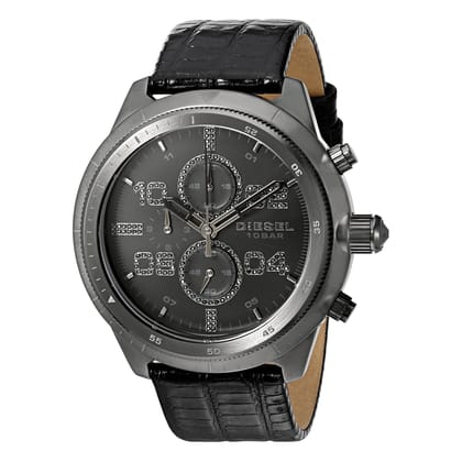 Analog Black Dial Men's Watch-DZ4437