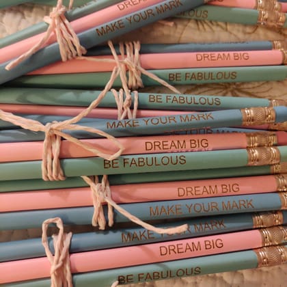 Engraved Pencils - Dream Big