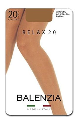 Balenzia Ultra Fine Stockings for Women (Pack of 1 Pair/1U)-Beige