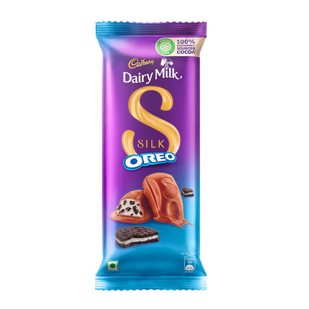 Cadbury Silk Oreo Chocolate Bar - 60G