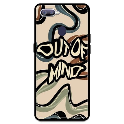 Out Of Mind - Glossy Metal Silicone Case For Oppo Models-Oppo F9