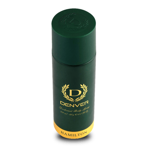 Denver Hamilton Deodorant Body Spray, 200 ml Bottle