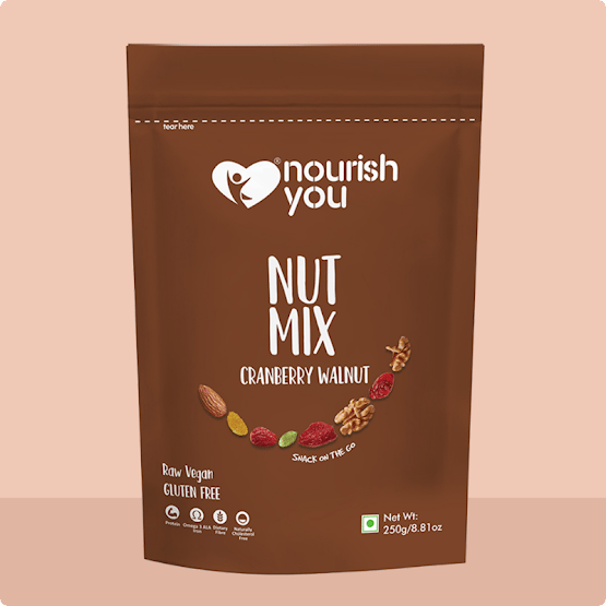Cranberry walnut nut mix 
