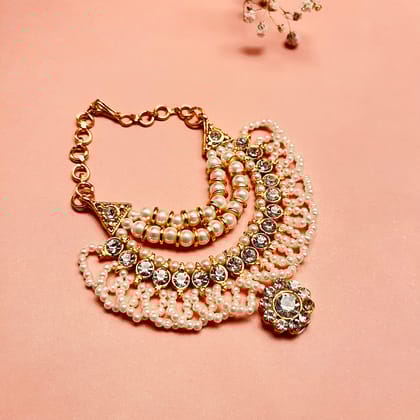 Choker haar pearls-Idol Height 3 - 8 inches