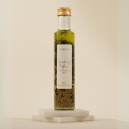 Dandruff Defence Hair Oil With Rosemary & Olive Oil Extract for Scalp (250ML)-250ML Single | ₹1049