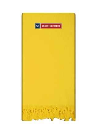 Cotton Yellow Angavastram  - Devalokam
