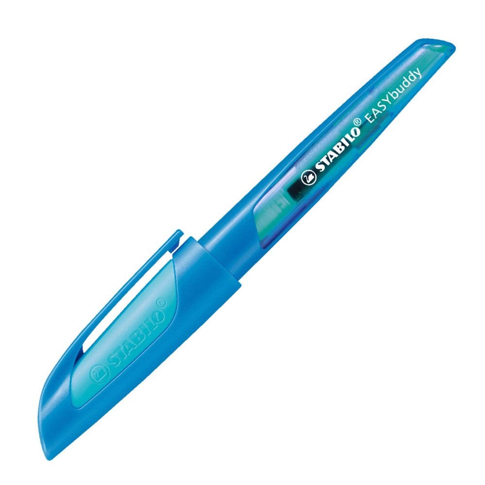 Stabilo | Easy Buddy | Fountain Pen | Left Handed | Dark Blue-Light Blue