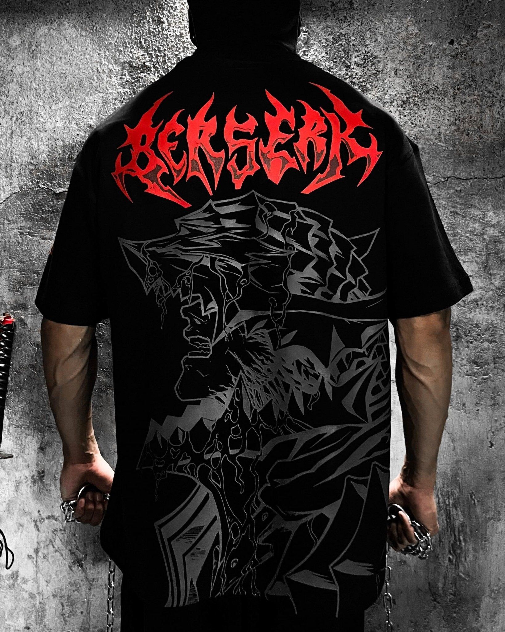 Guts / Berserk / Oversized T-Shirt-S