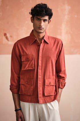CROPPED CRAYON SHIRT-XS