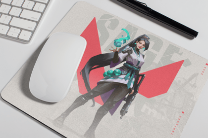 Valorant Sage Mouse Pad (9 X 7.5 Inches) - Gaming Mouse Pad