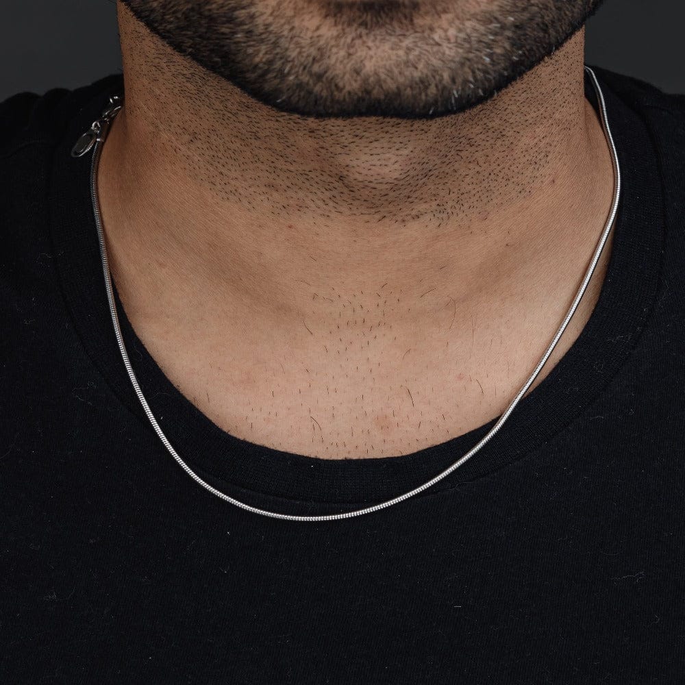 SNAKE CHAIN (SILVER) 2MM-50 CM