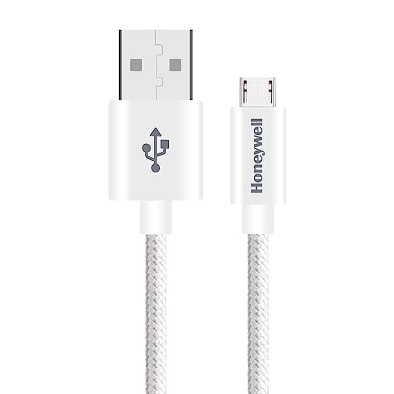 HW USB to Micro USB 1.2 MTR Braided WHT 