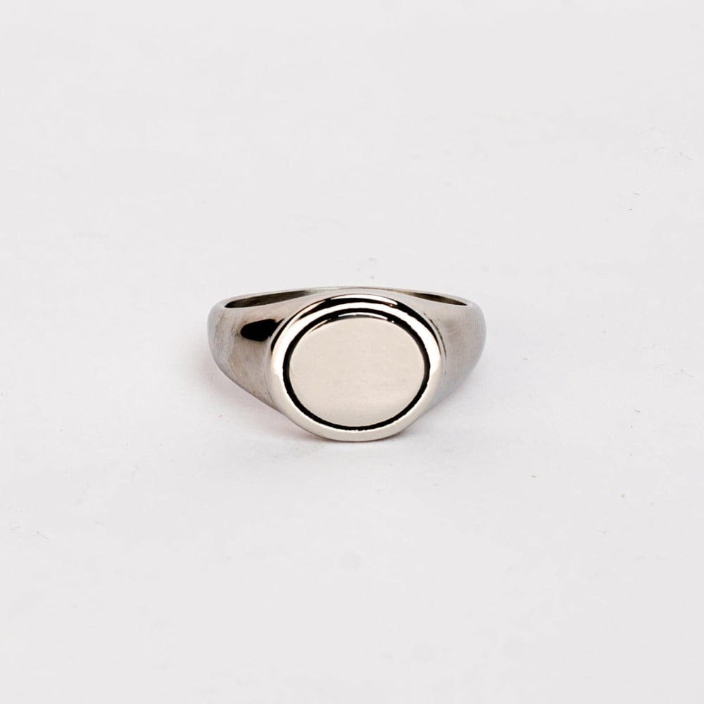 SIGNET 2.0 RING (SILVER)-S