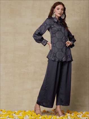 Festive Elegant Co-ord Set-S